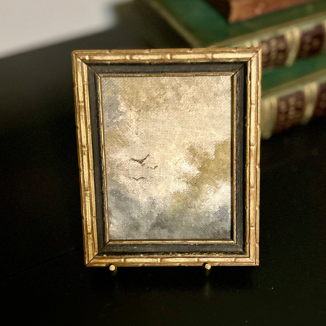 Vintage style Seascape Print Pair in Gilt Frame