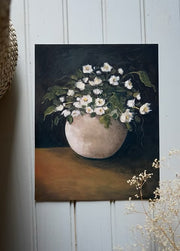 Floral still life (framed) 8x10”