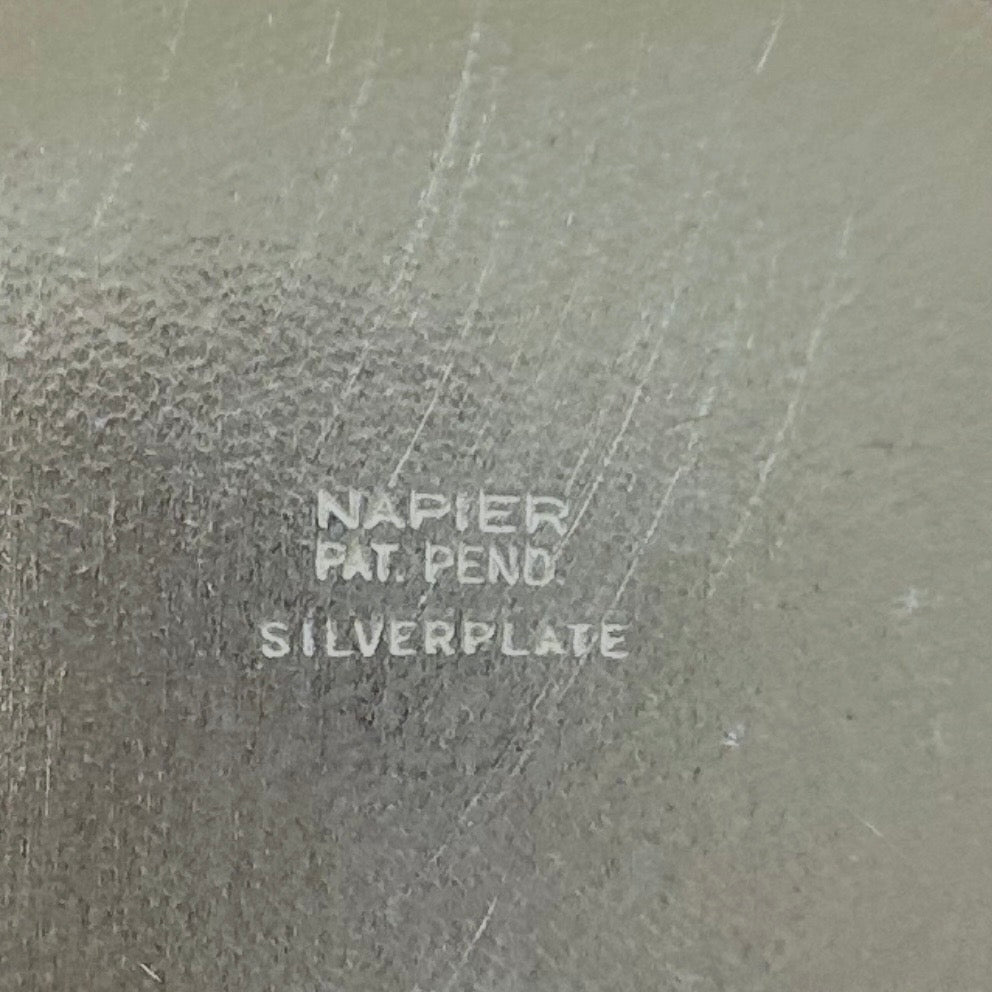 Antique Napier Silver-Plated Personal Cocktail Shaker, c. 1930s