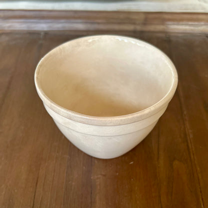 Antique Traditional English ironstone Pudding Bowls