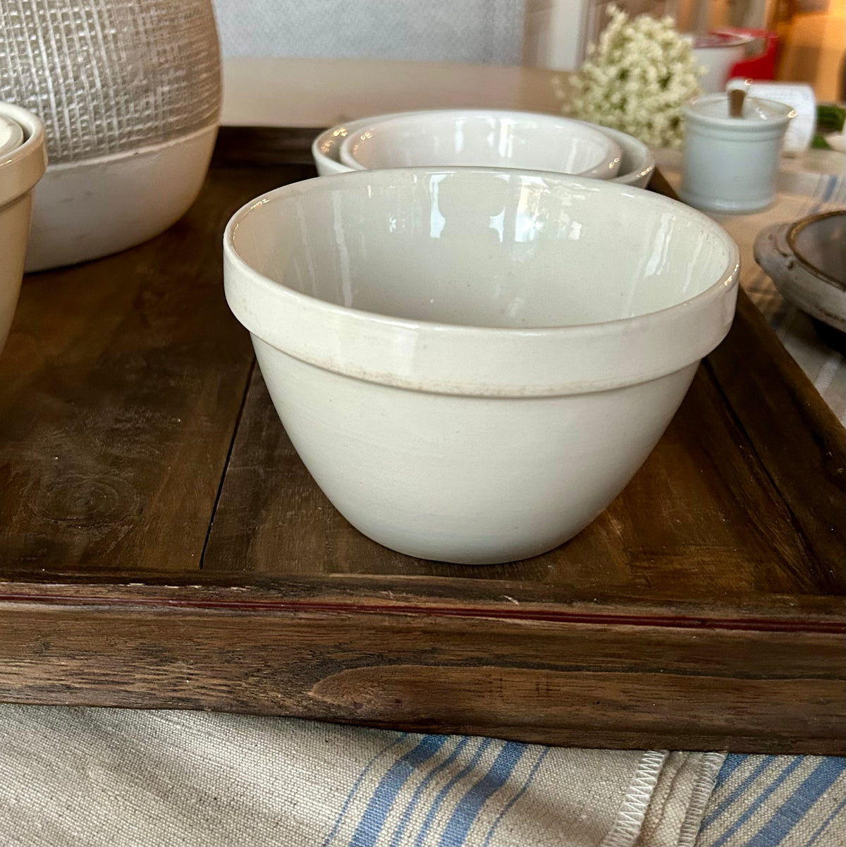 Vintage Stoneware pudding Basin