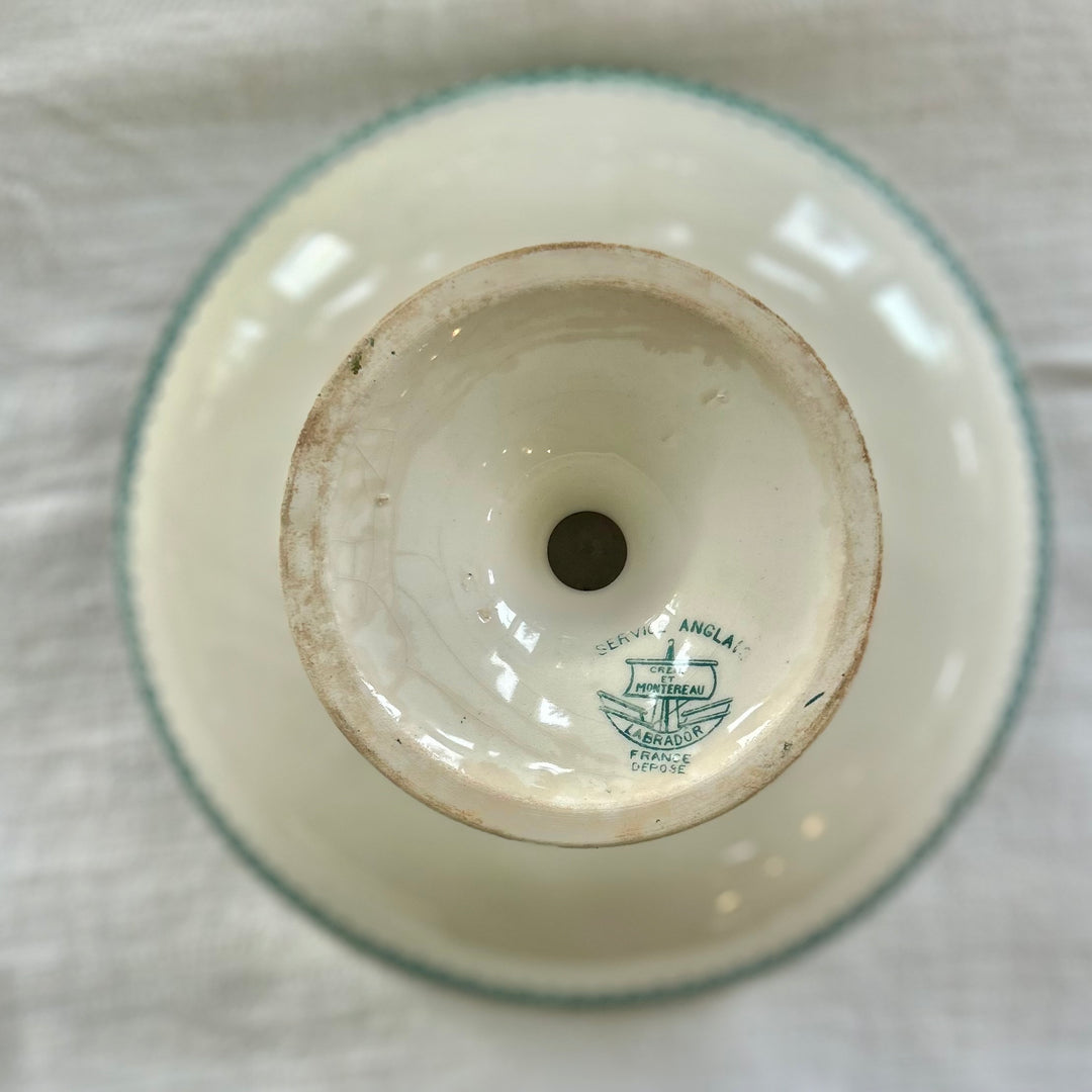 Antique French compote - creil et montereau