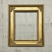 Vintage Gilt Wood Frame with Ornate Corner Details
Mid–Late 20th Century (c. 1950s–1970s)