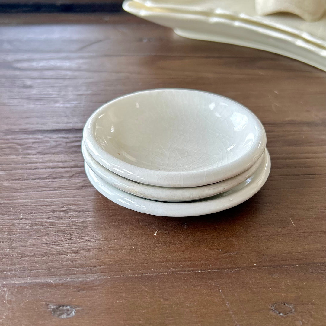 Vintage Ironstone butter pats