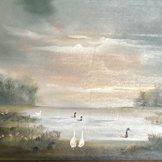 Misty waters