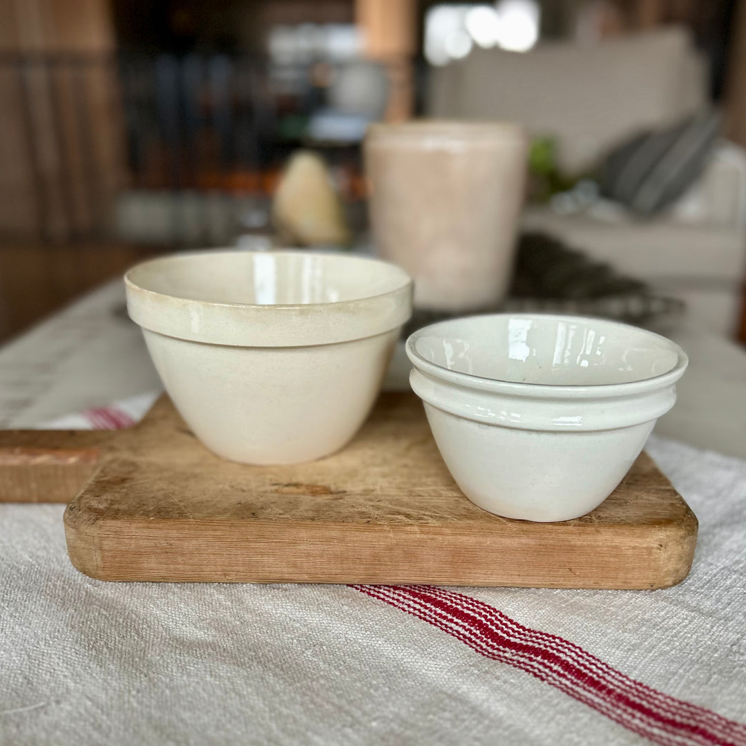 Set of 2 Early T.G. Green Pudding Bowls
