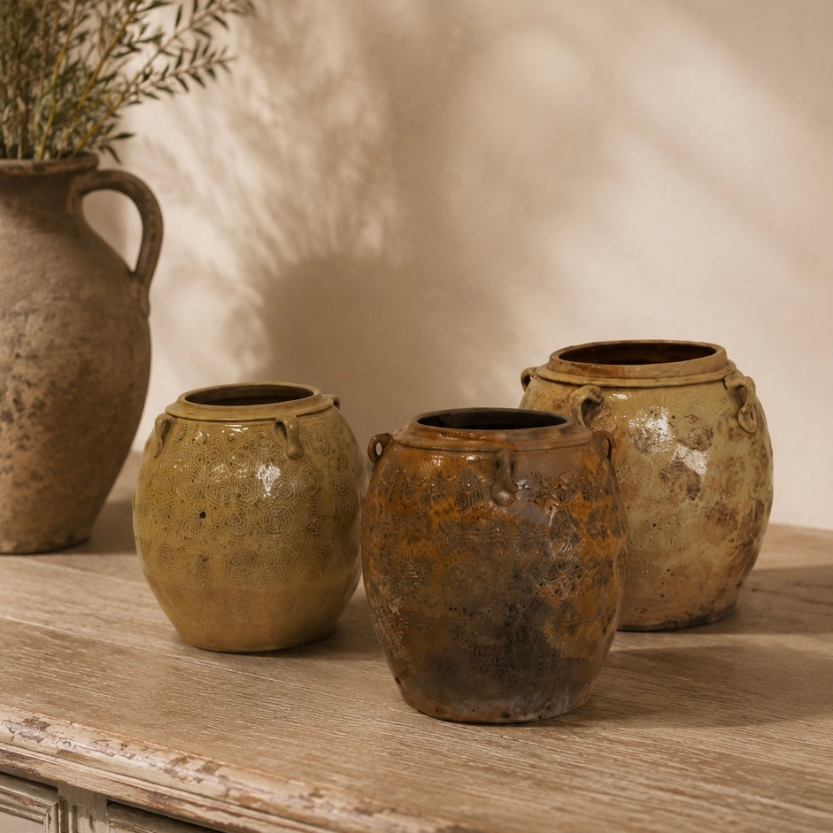 Rosie vintage pot
