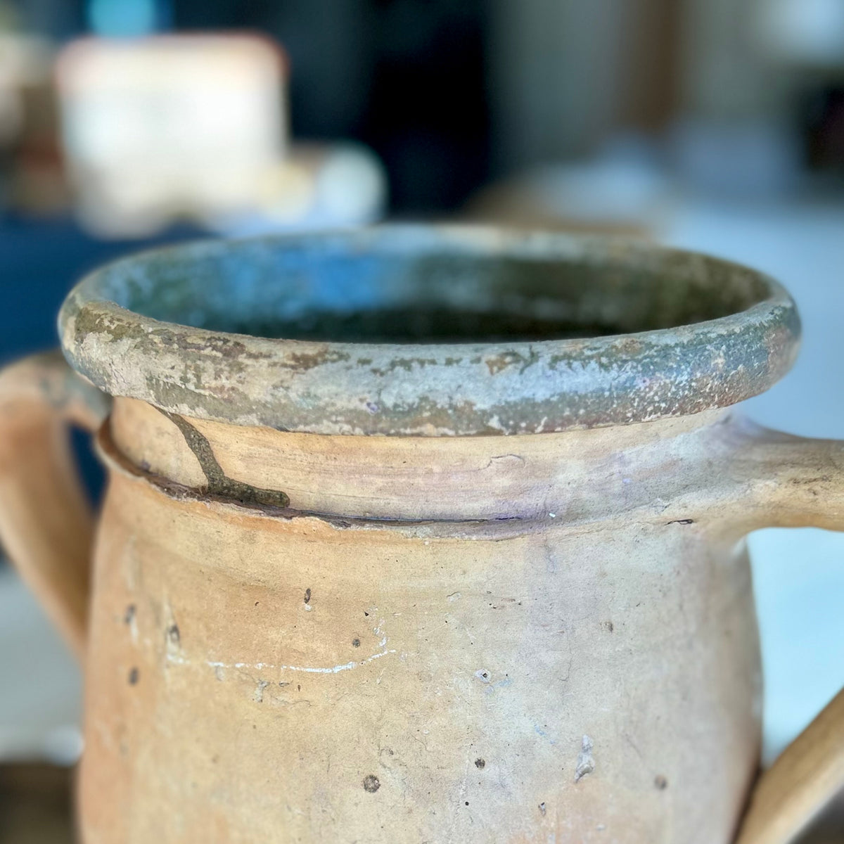 Antique French confit pot