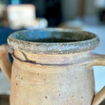 Antique French confit pot