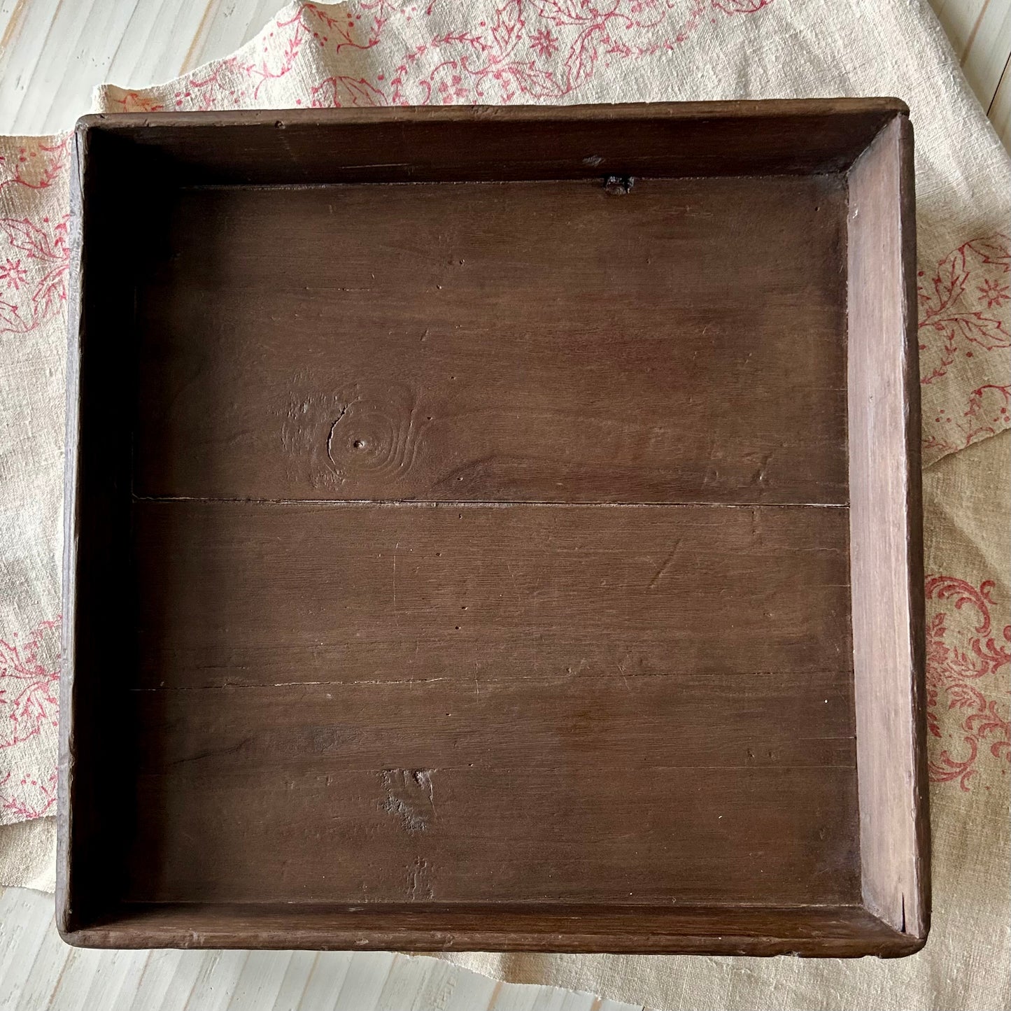 Atticus Vintage Wood Tray