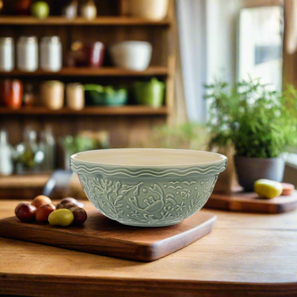 Mason Cash Nautical Mixing Bowl Grey Crab 26cm