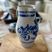 Antique Alsace Stoneware Pitcher