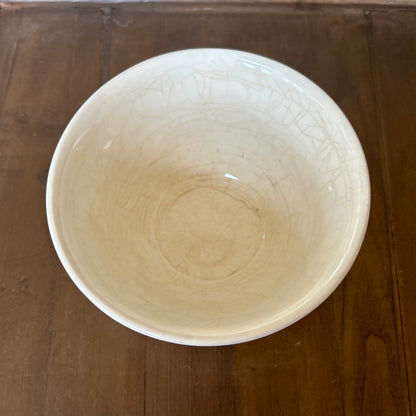 Antique Traditional English ironstone Pudding Bowls