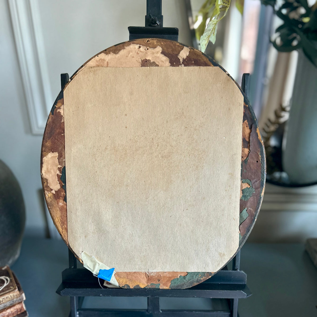 Antique French Oval Mirror
19th Century | 15” x 17”