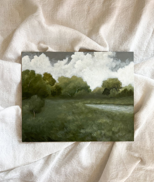 Original Painting by Tessa Brown Traditional Landscape (framed)