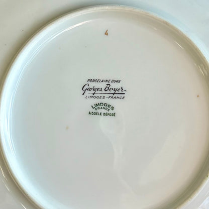 Georges Boyer Limoges Bird Plate
France, c. 1890–1910