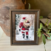 Santa’s quiet journey