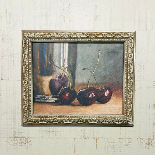 Three cherries- Elizabeth Floyd