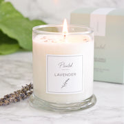 Calming Lavender Candle-Planted
