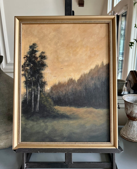 Ray of Hope-Framed Original Acrylic on canvas 12x16”