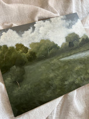 Original Painting by Tessa Brown Traditional Landscape (framed)