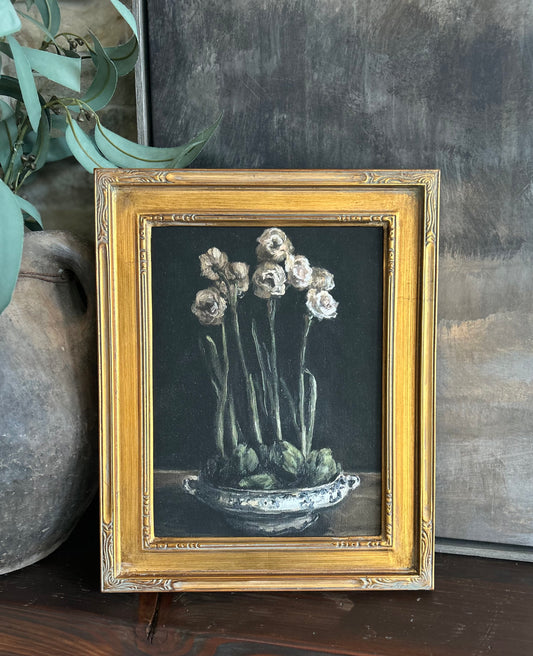 “Still blooming” (framed)