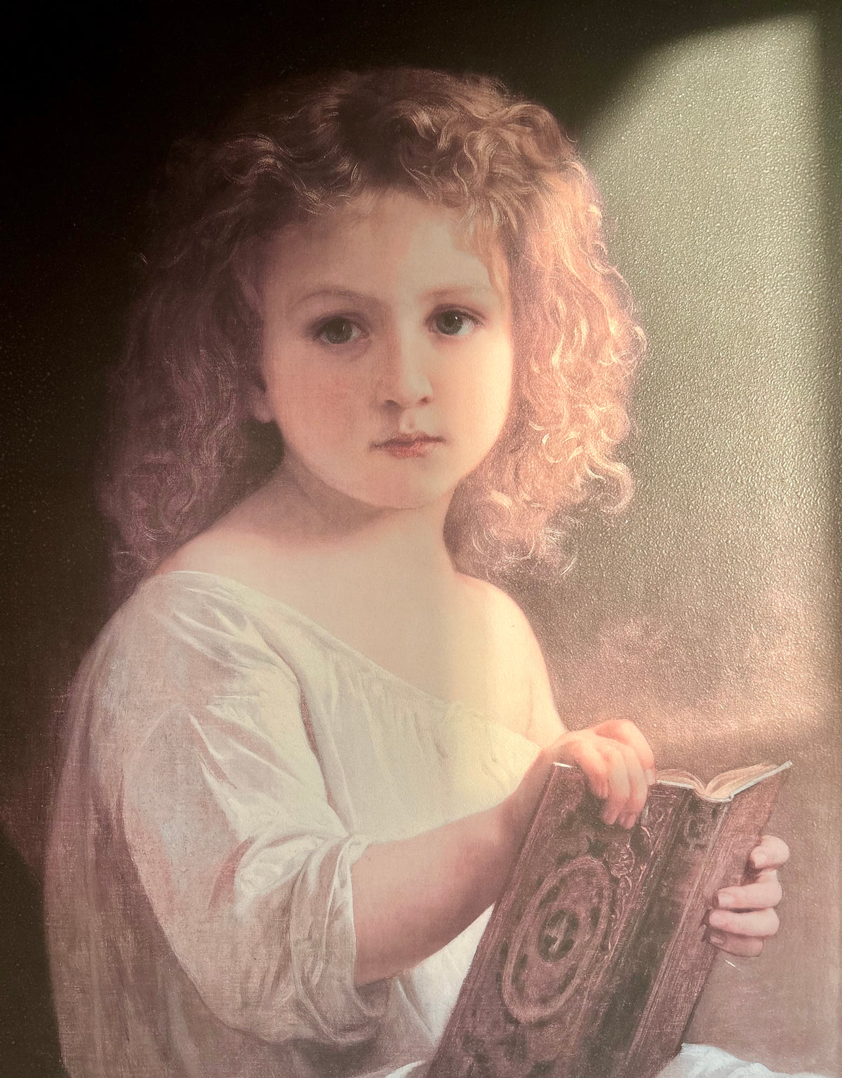 The Storybook-William-Adolphe Bouguereau