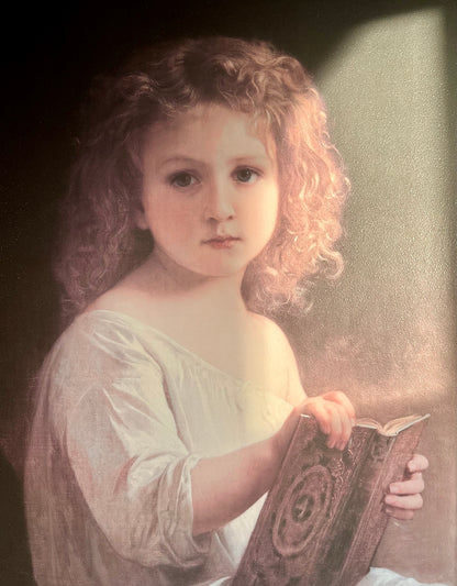 The Storybook-William-Adolphe Bouguereau