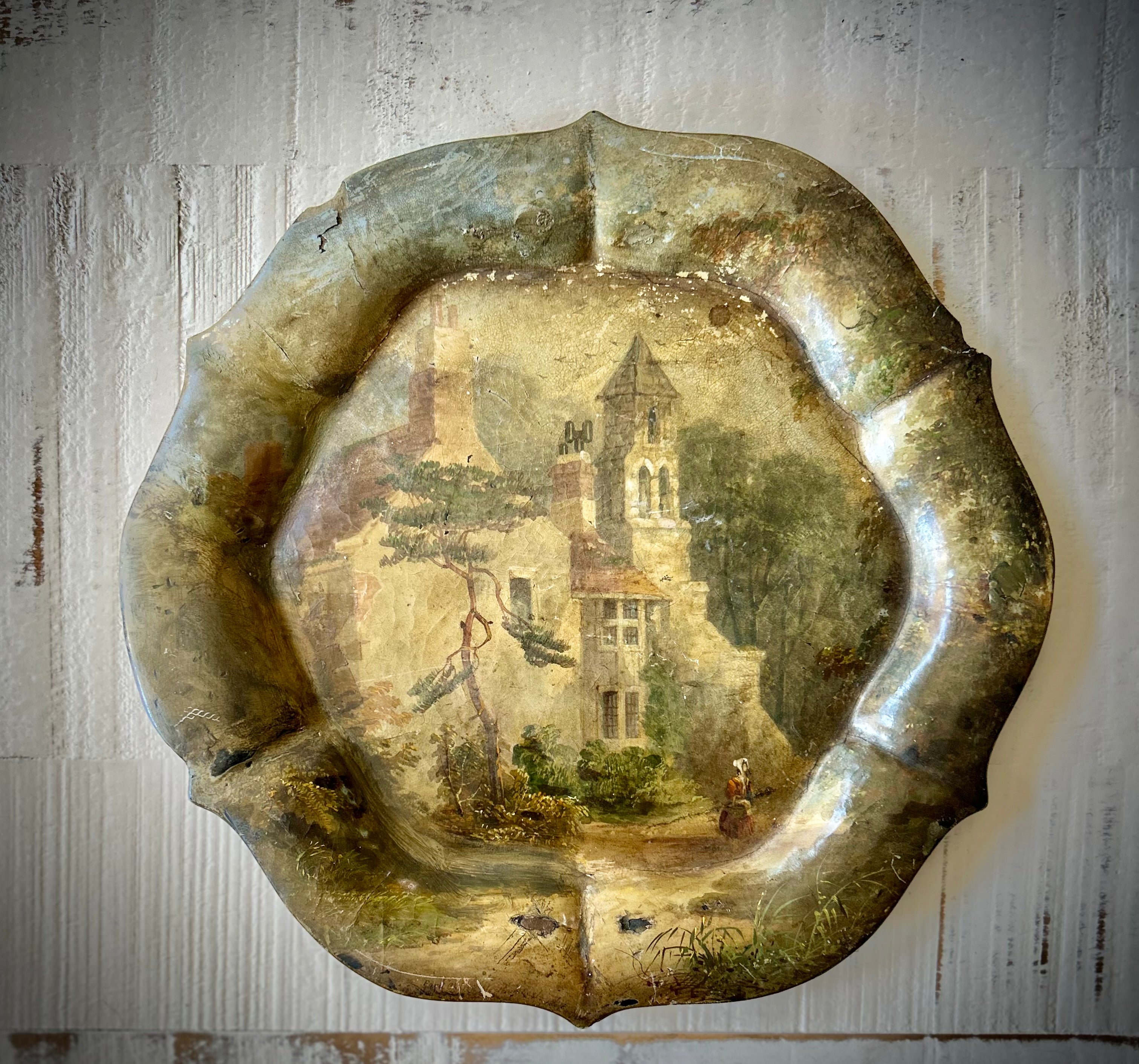 Victorian Papier-Mâchè Tray by Jennens & Bettridge