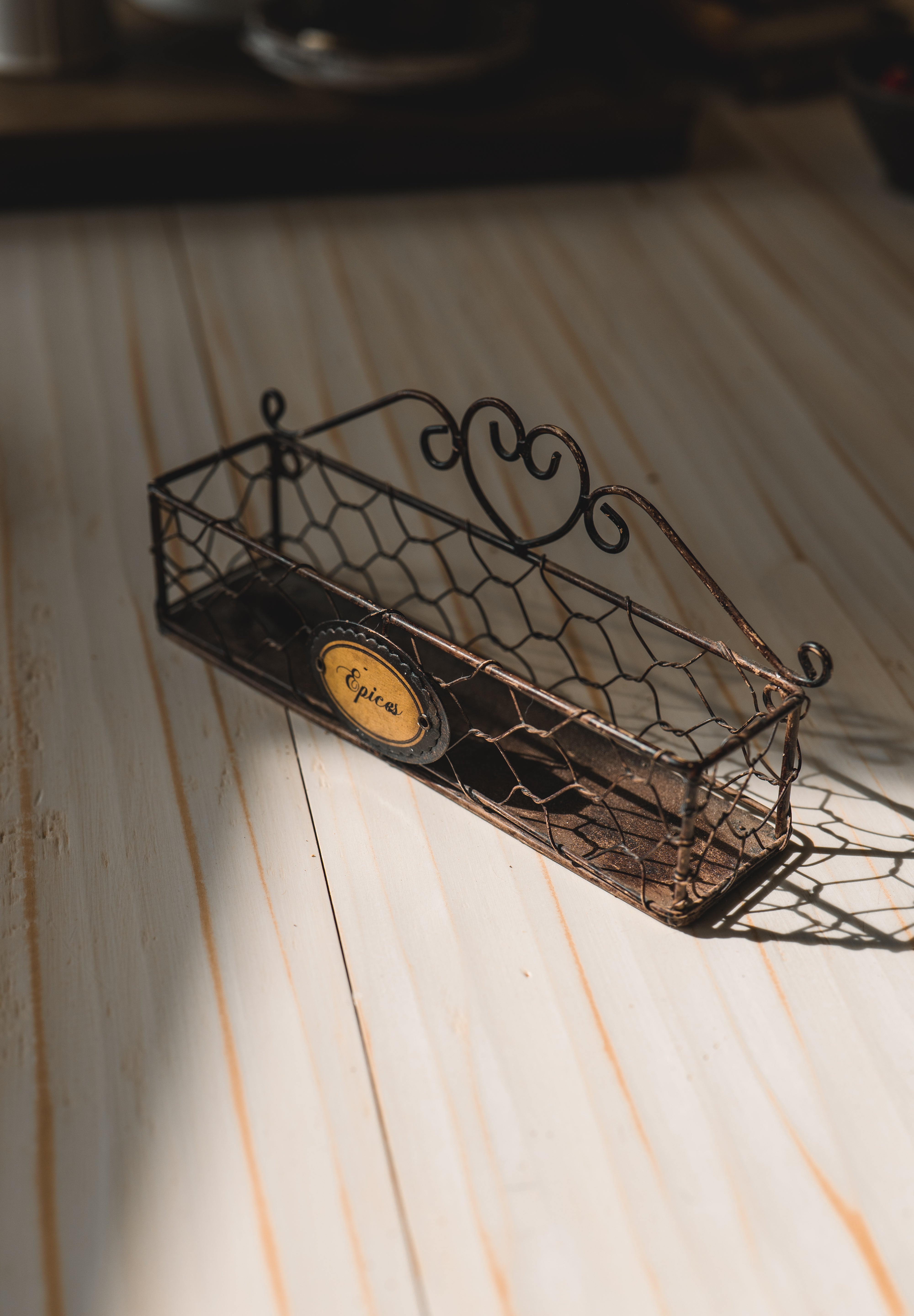 Antique Spice Rack