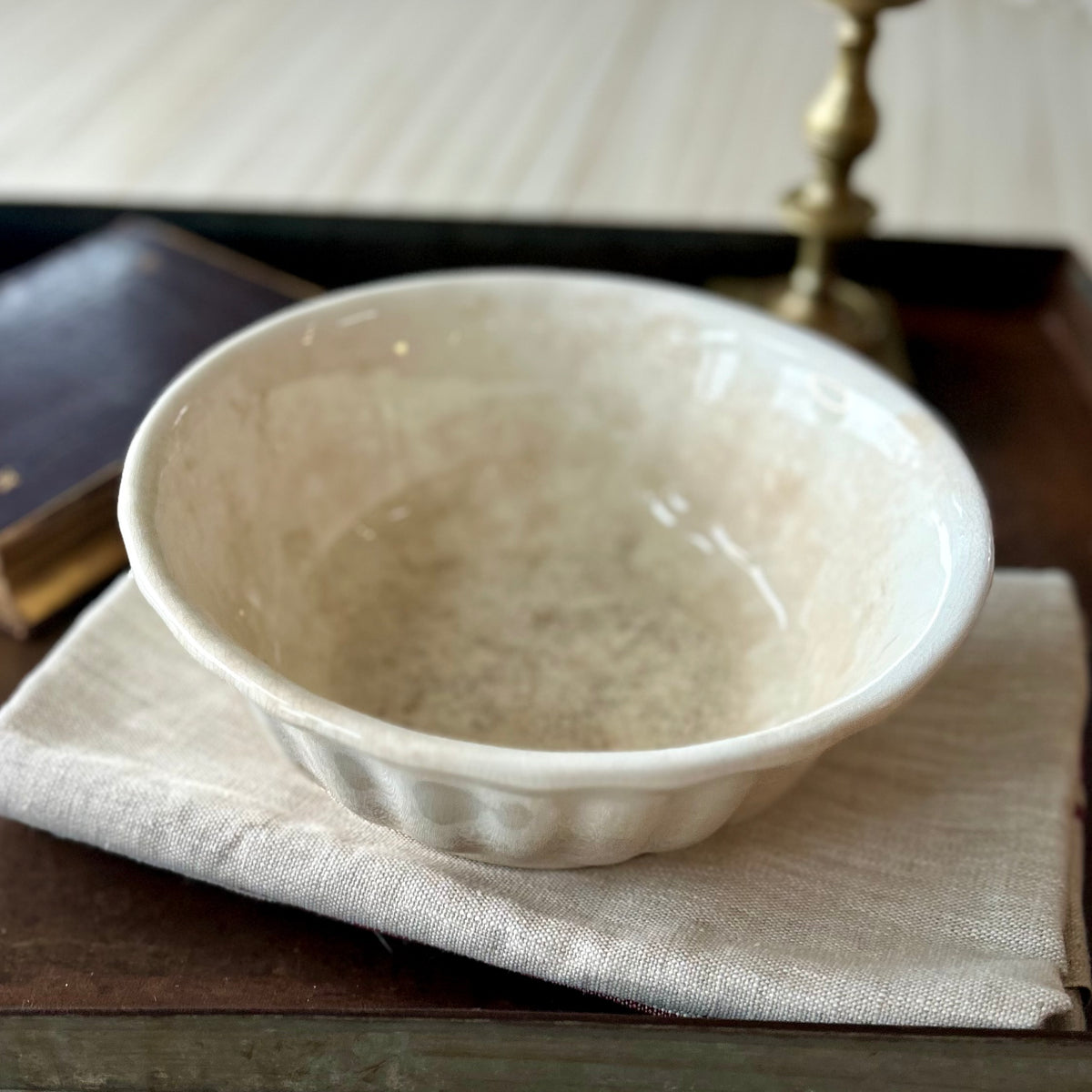 Antique English Ironstone Bowl – J. & G. Meakin