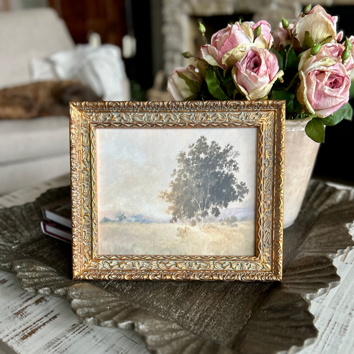 We woke to a dream framed fine art print