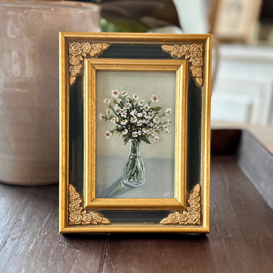 "Grocery Store Flowers" Fine Art Print (framed)