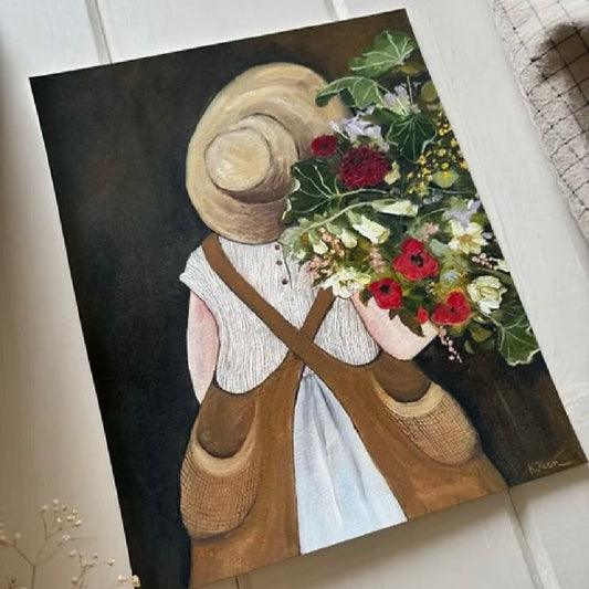 Gather (framed) 8x10”
