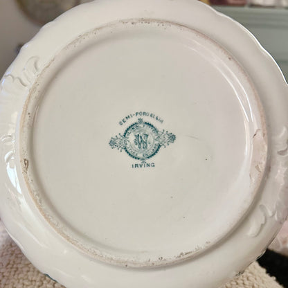 Antique English Covered Chamber Pot | F. Winkle & Co. “Irving” | c. 1900–1910