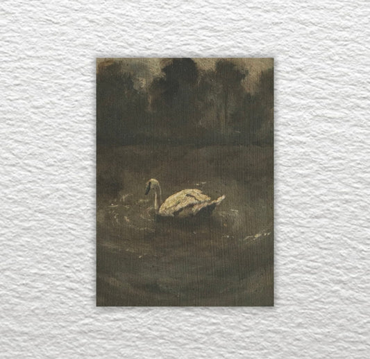 “moonlit waters” - 5x7”