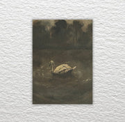 “moonlit waters” - 5x7”