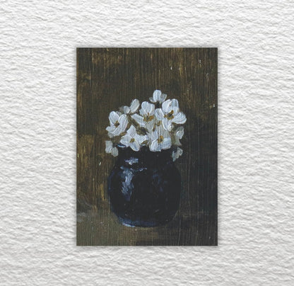 “frozen grace ii” 5x7" (Framed)