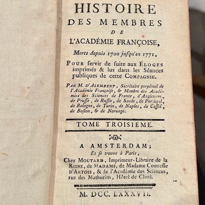 18th-Century French Enlightenment Volumes