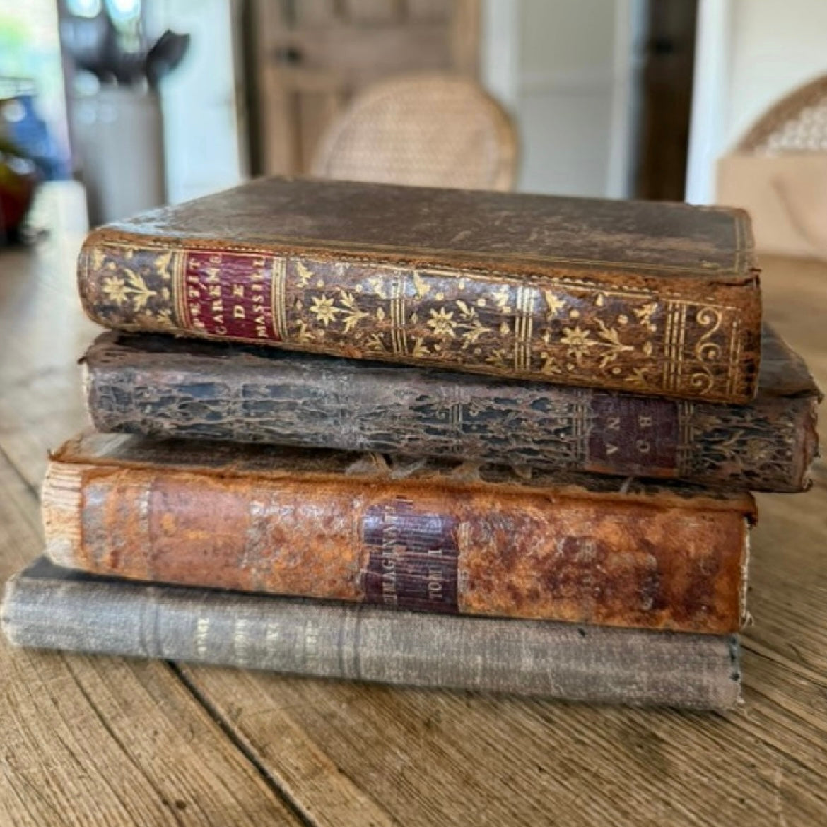 A Century of French Thought — Antique Book Collection (1761–1861)