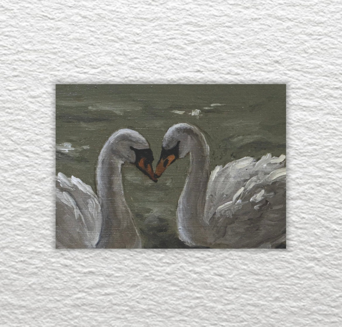“the swans embrace” (Framed)