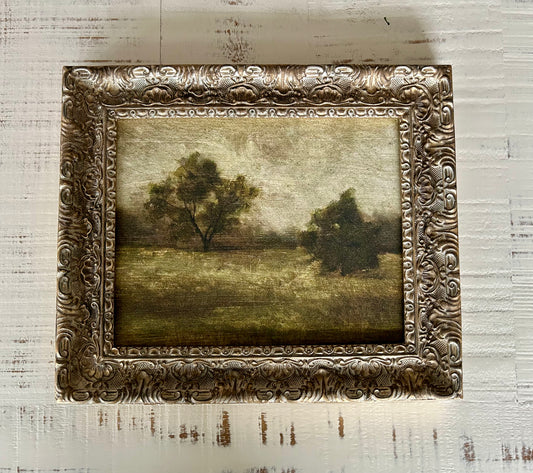 “in the grove” 8x10" (Framed)