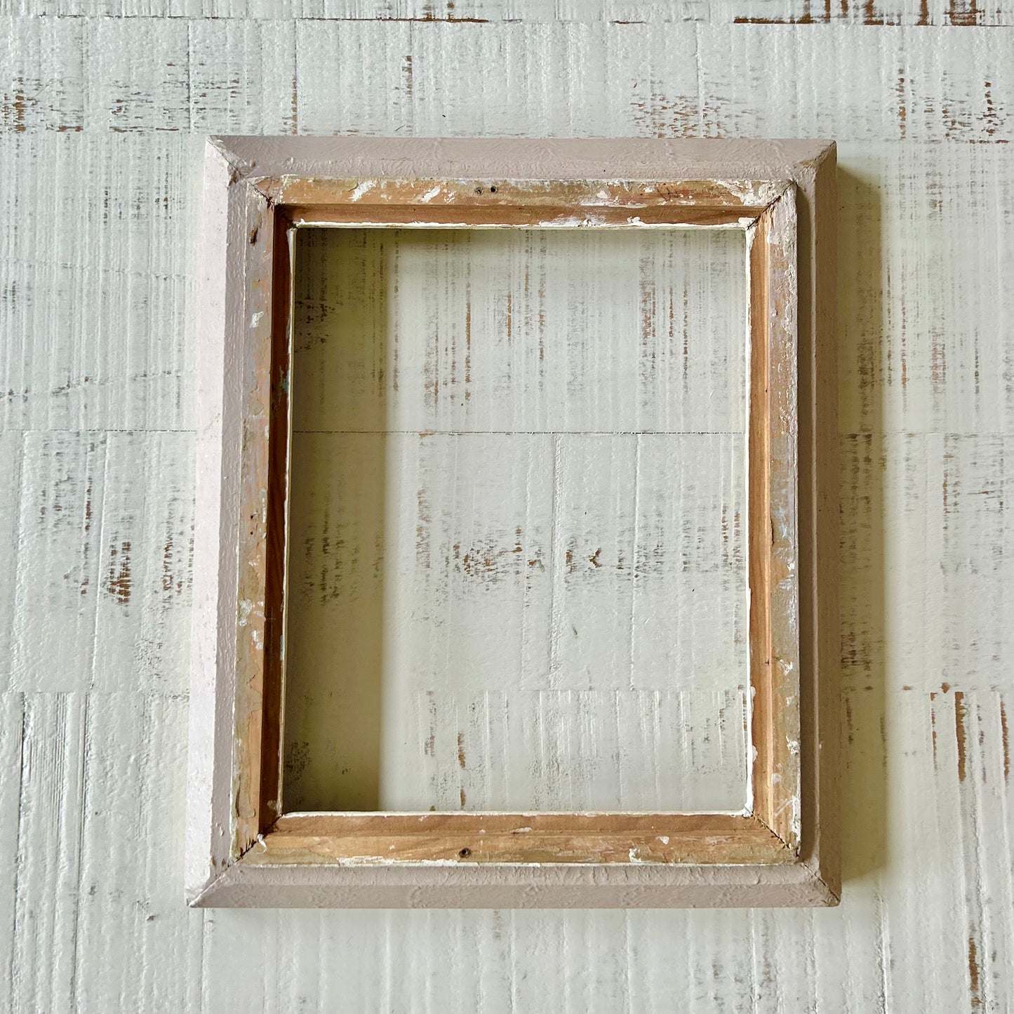 French Distressed Wood Frame