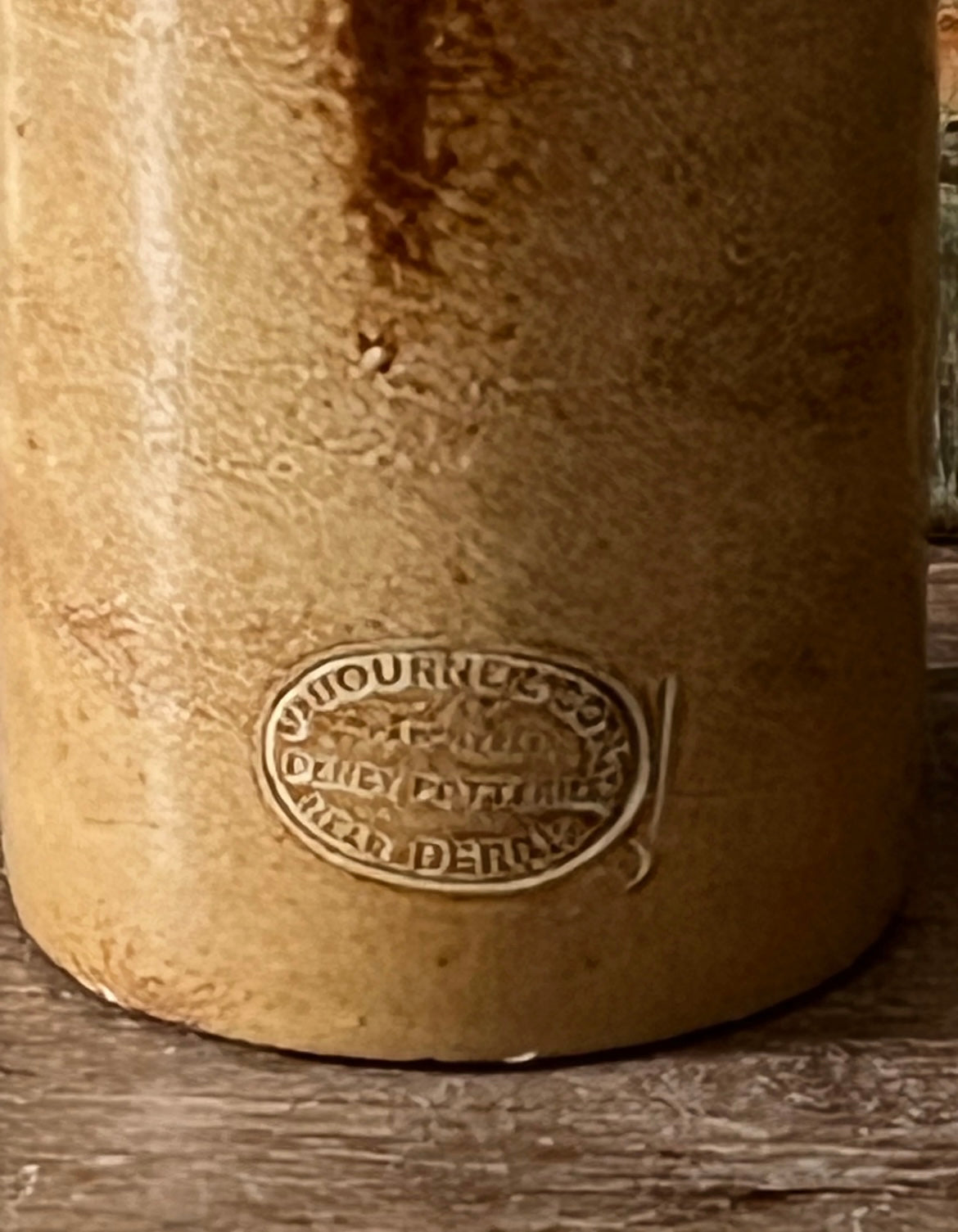 Antique Inkwell & Ginger Beer Bottles