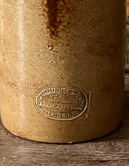 Antique Inkwell & Ginger Beer Bottles