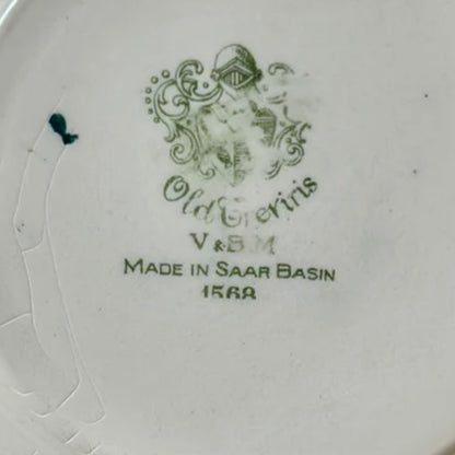 Vintage European Jardinière with Underplate
Saar Basin, Circa 1900–1930