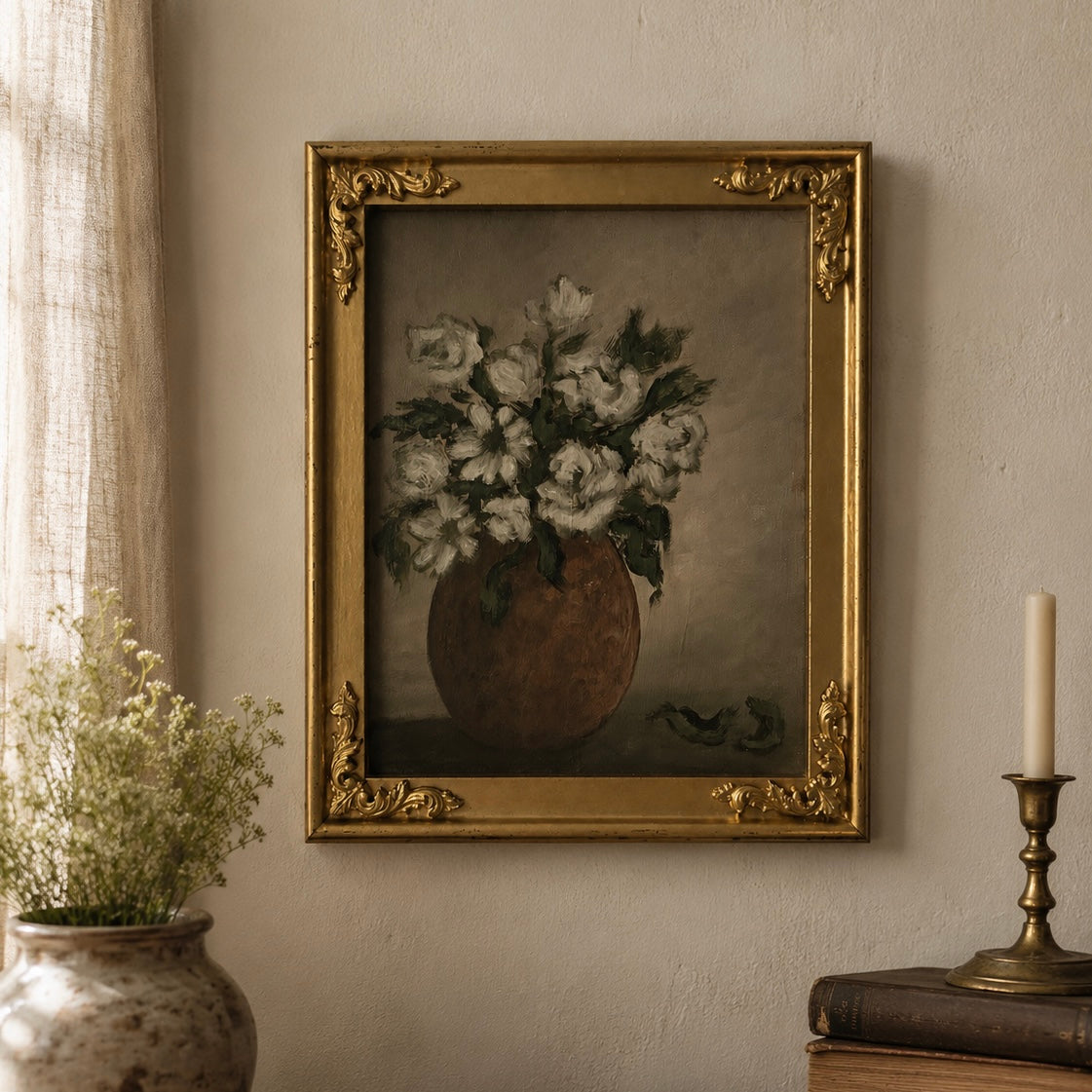 Original Floral Still Life by Sarah Fehr