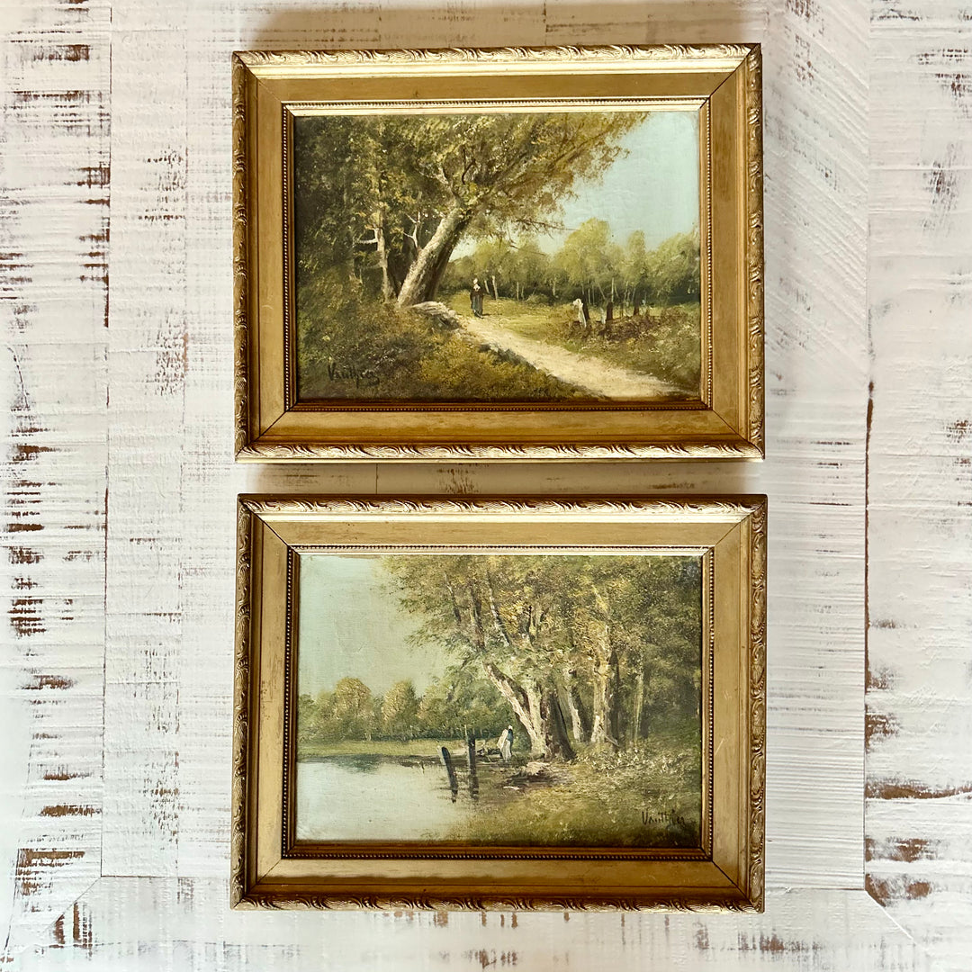 A Quiet Path in the French Countryside