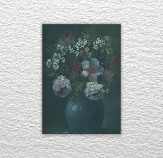 “the darkest flower (Framed)