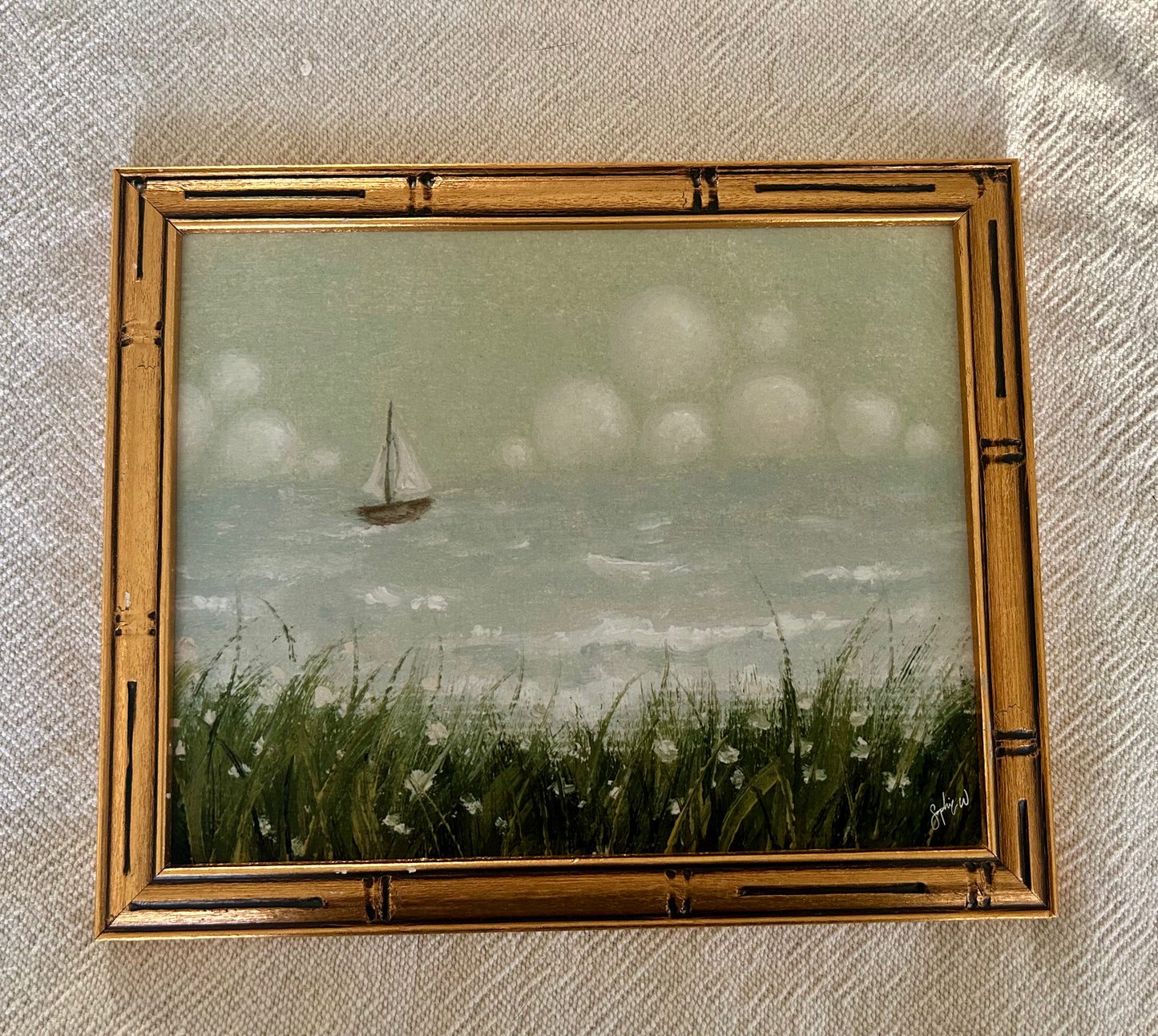"Windward Sails" Fine Art Print (framed)